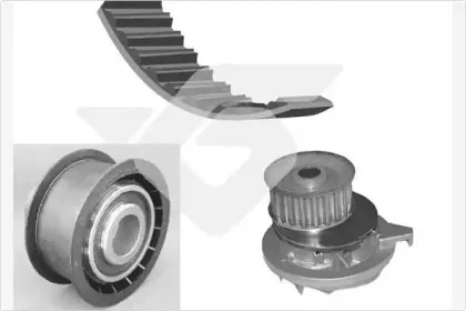 Водяной насос + комплект зубчатого ремня HUTCHINSON купить